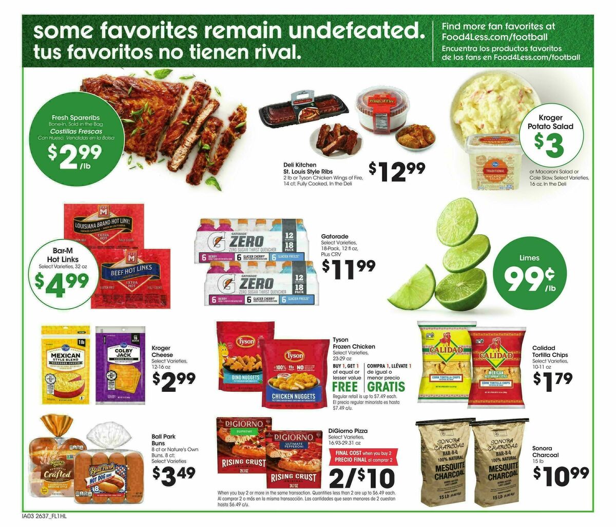 Food 4 Less Weekly Ad from October 14
