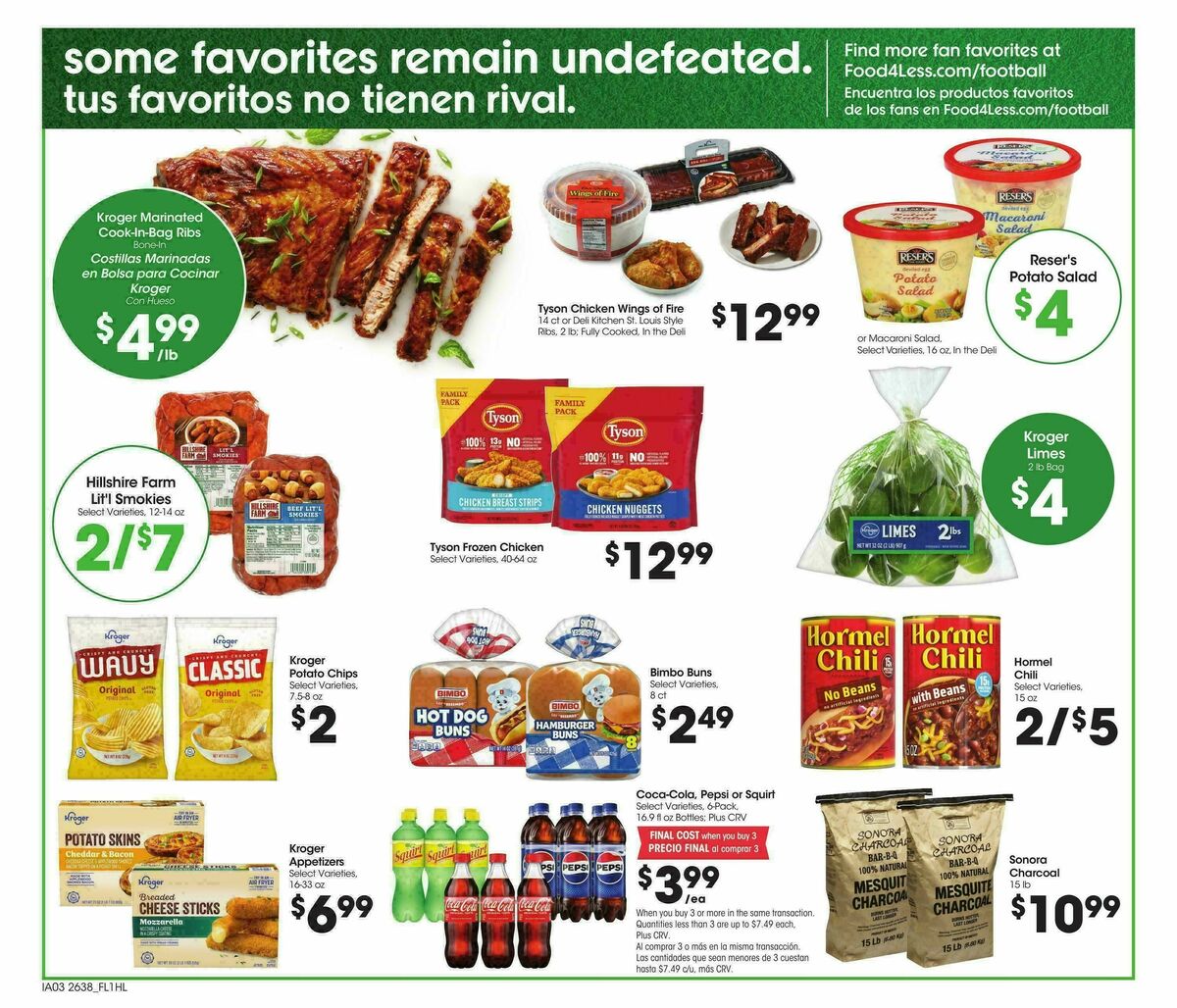 Food 4 Less Weekly Ad from October 21