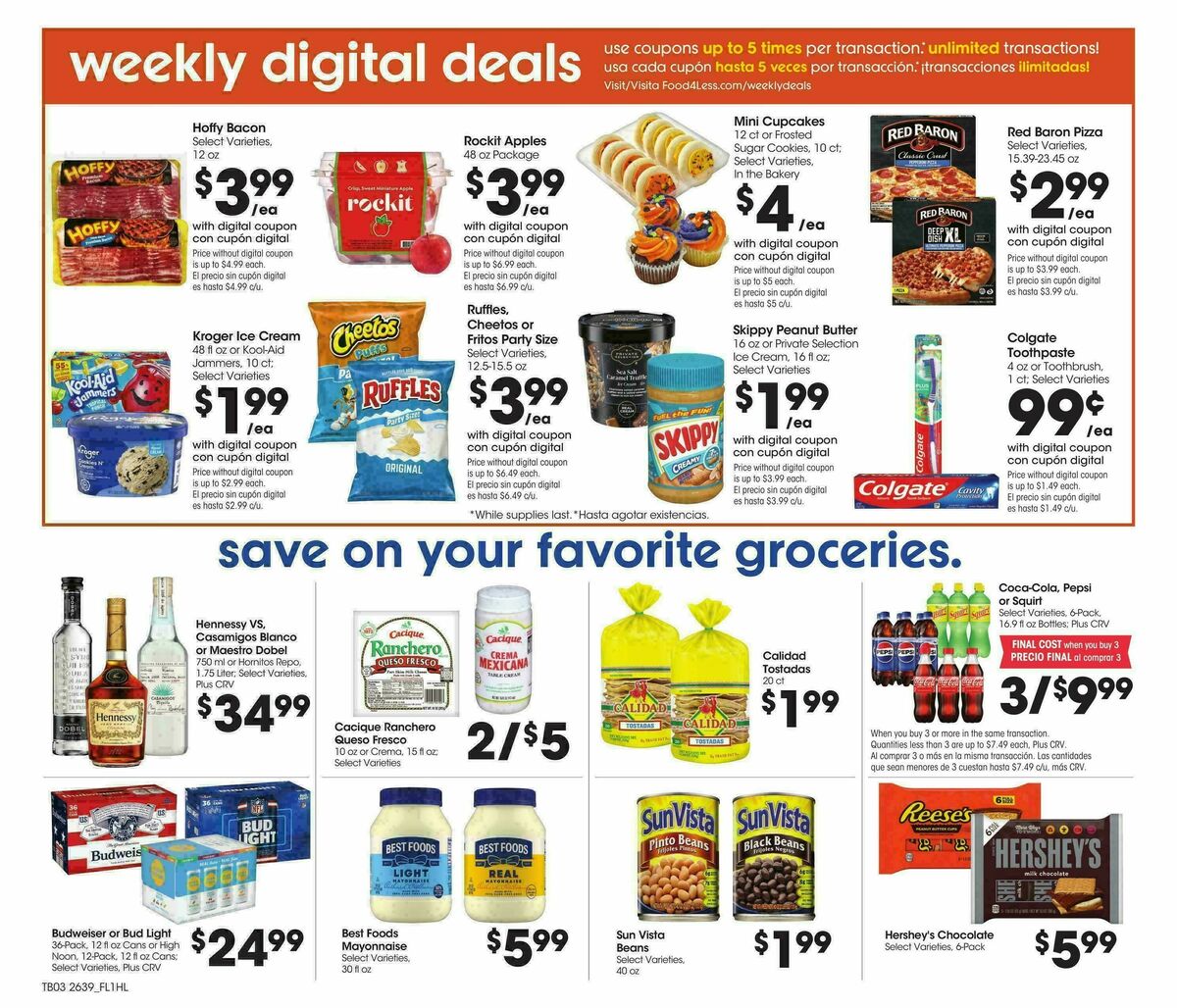 Food 4 Less Weekly Ad from October 28