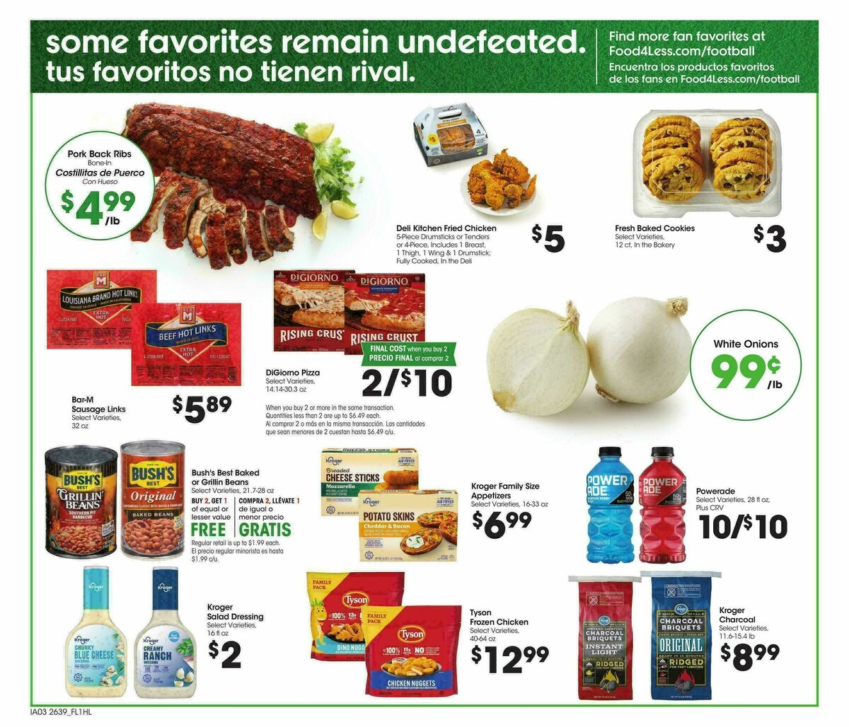 Food 4 Less Weekly Ad from October 28