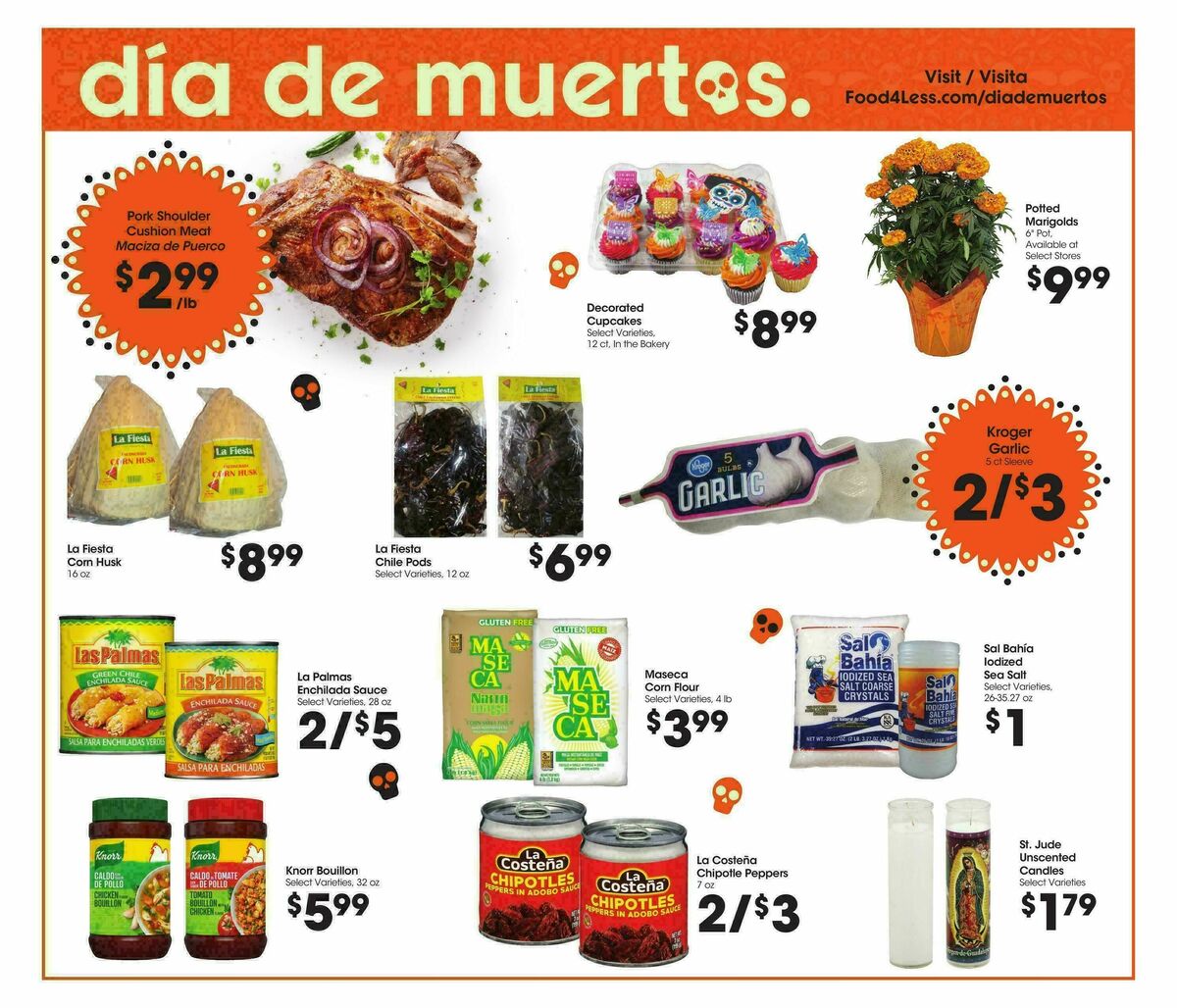 Food 4 Less Weekly Ad from October 28