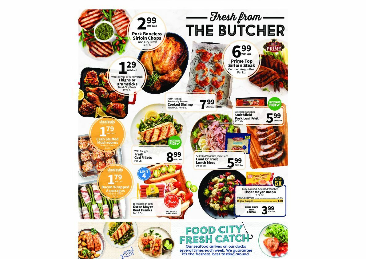 Food City Butcher & Bakery Weekly Ad from June 21