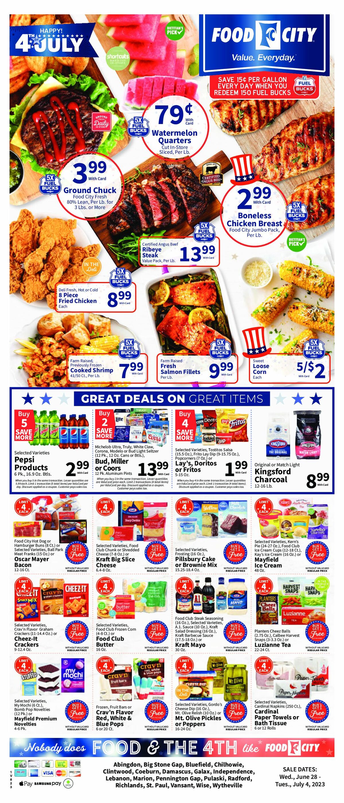 Food City Weekly Ad from June 28