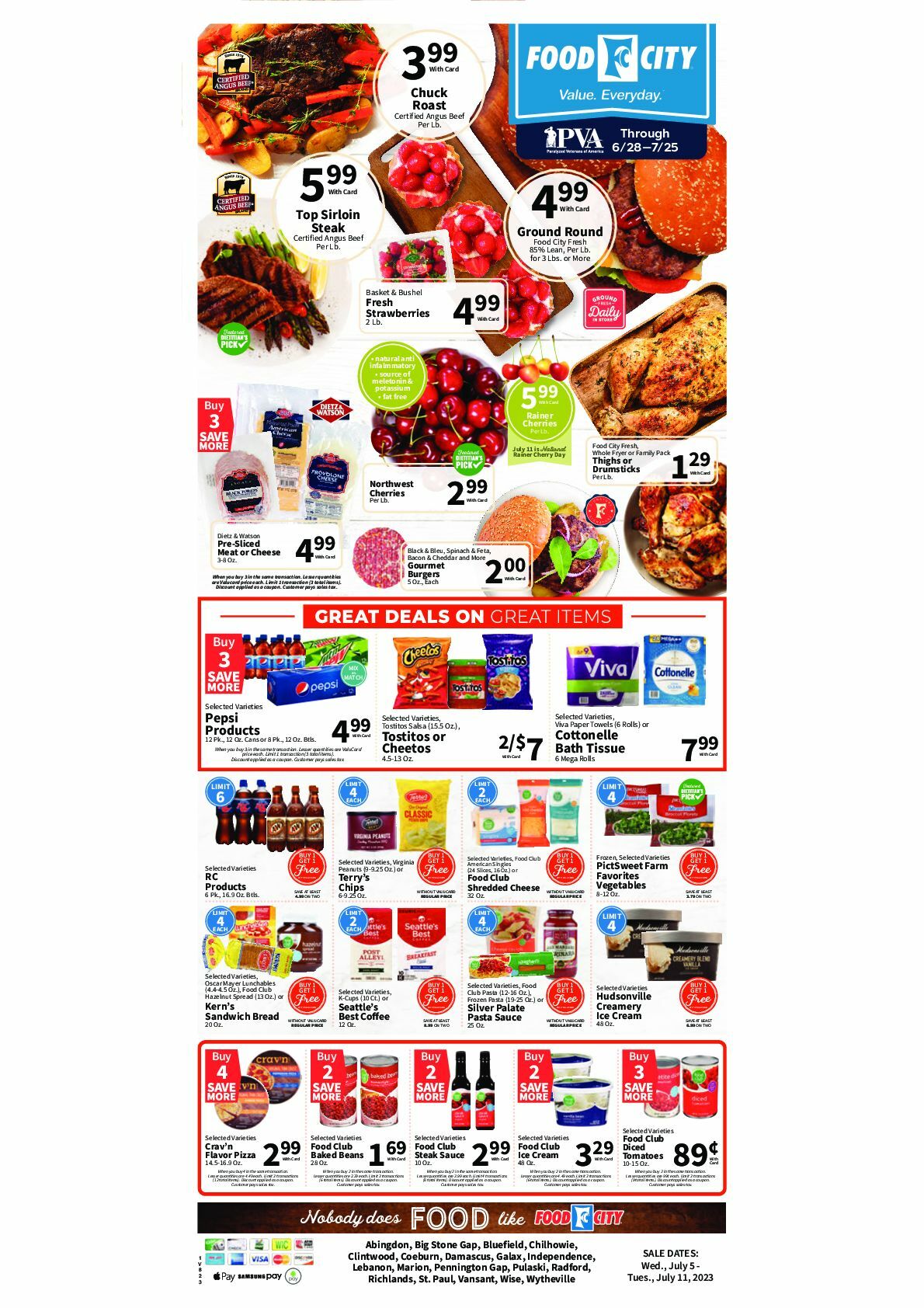 Food City Weekly Ad from July 5