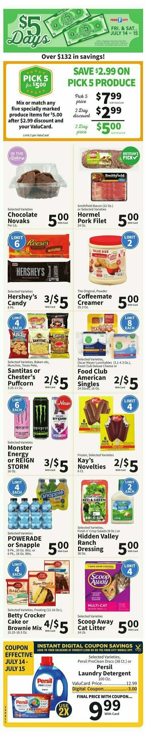 Food City Weekly Ad from July 12