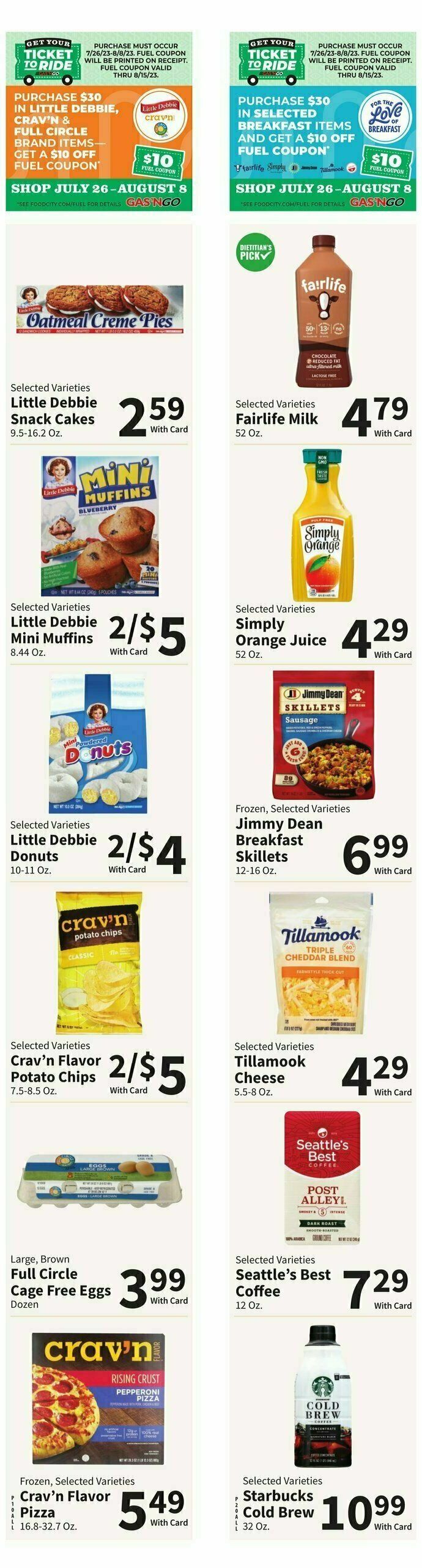 Food City Weekly Ad from July 26