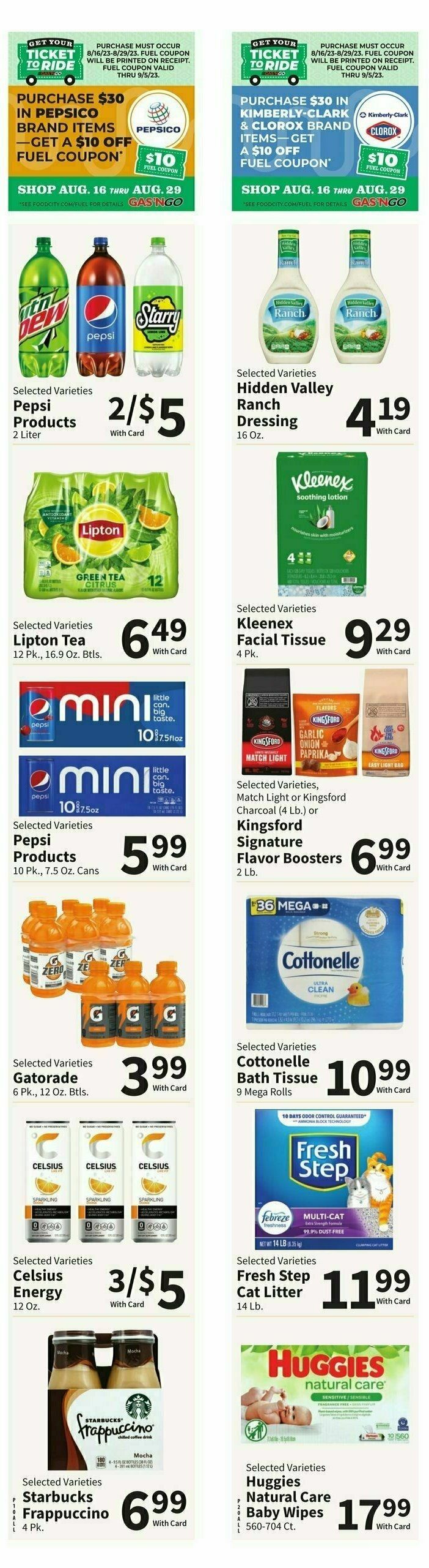 Food City Weekly Ad from August 16