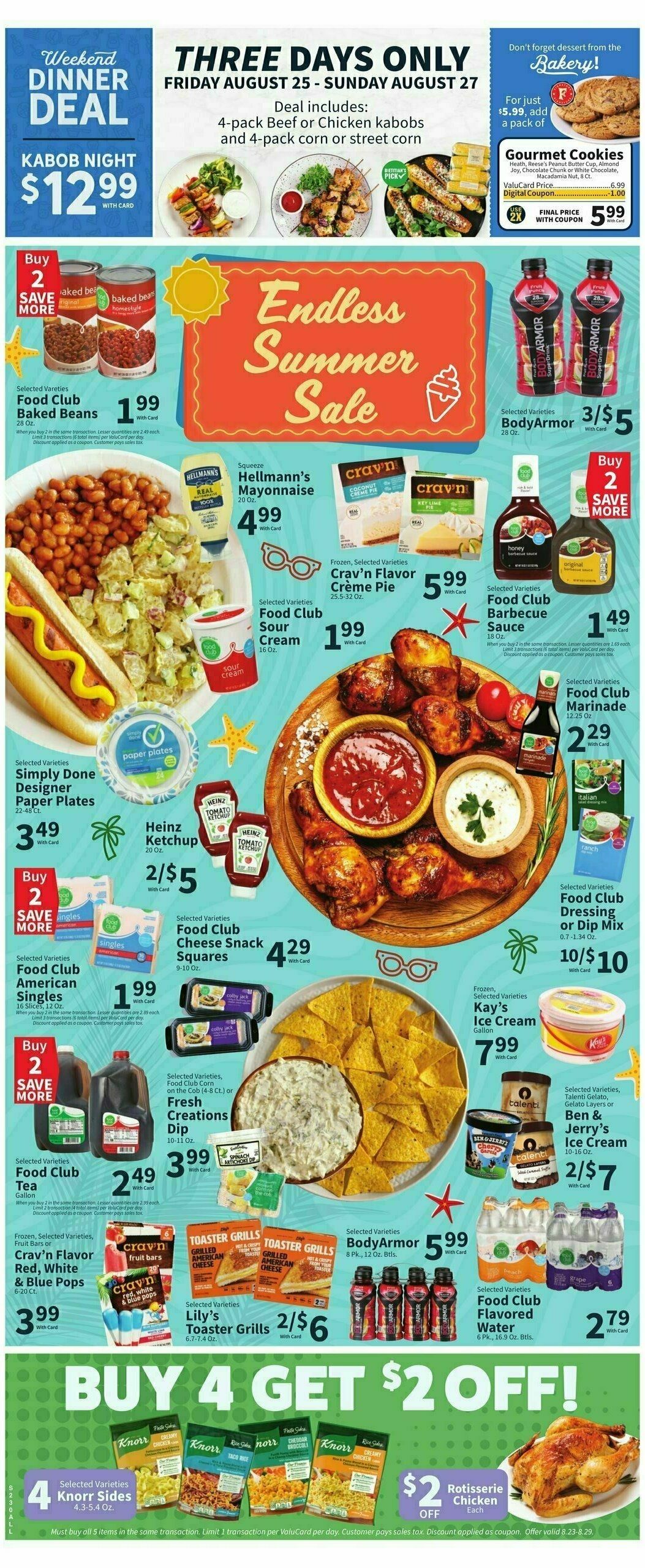 Food City Weekly Ad from August 23