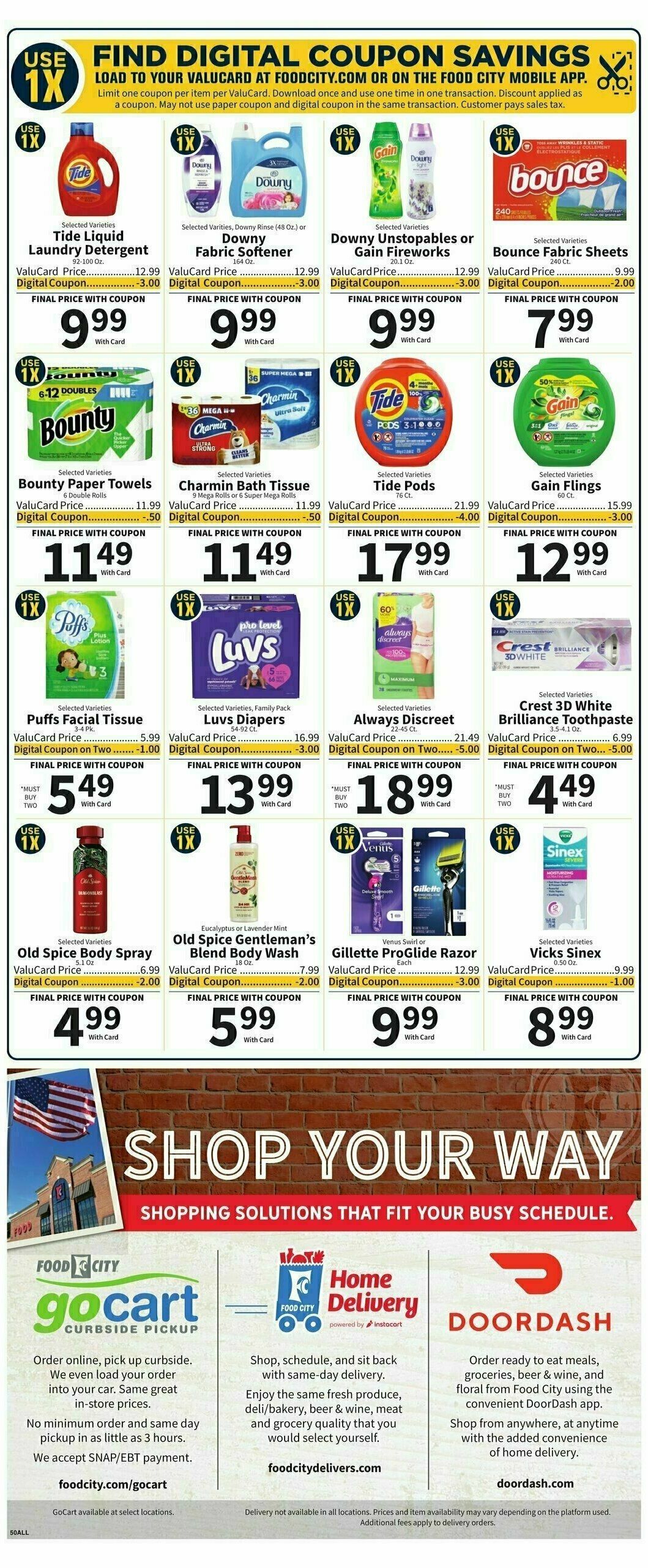 Food City Weekly Ad from August 30