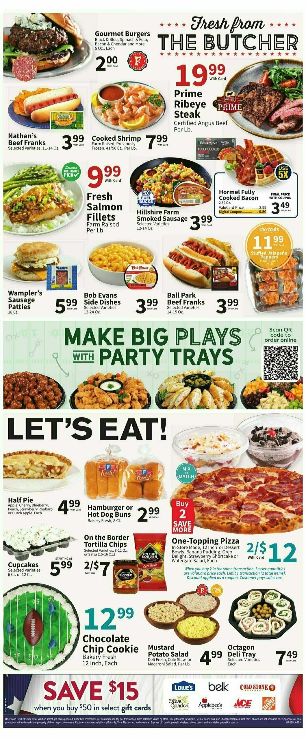 Food City Weekly Ad from August 30