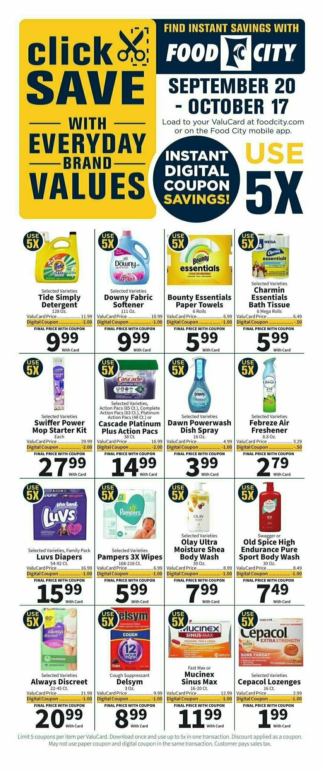 Food City Weekly Ad from September 20