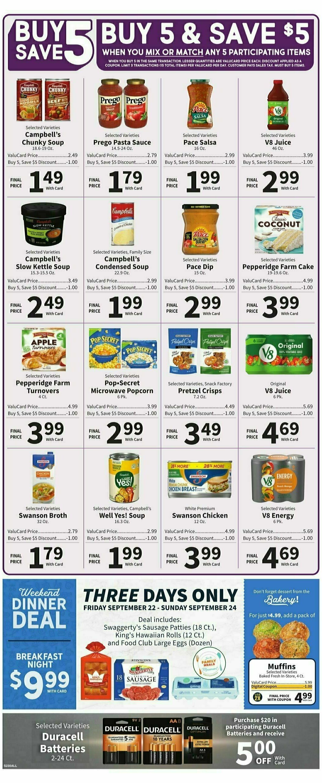 Food City Weekly Ad from September 20