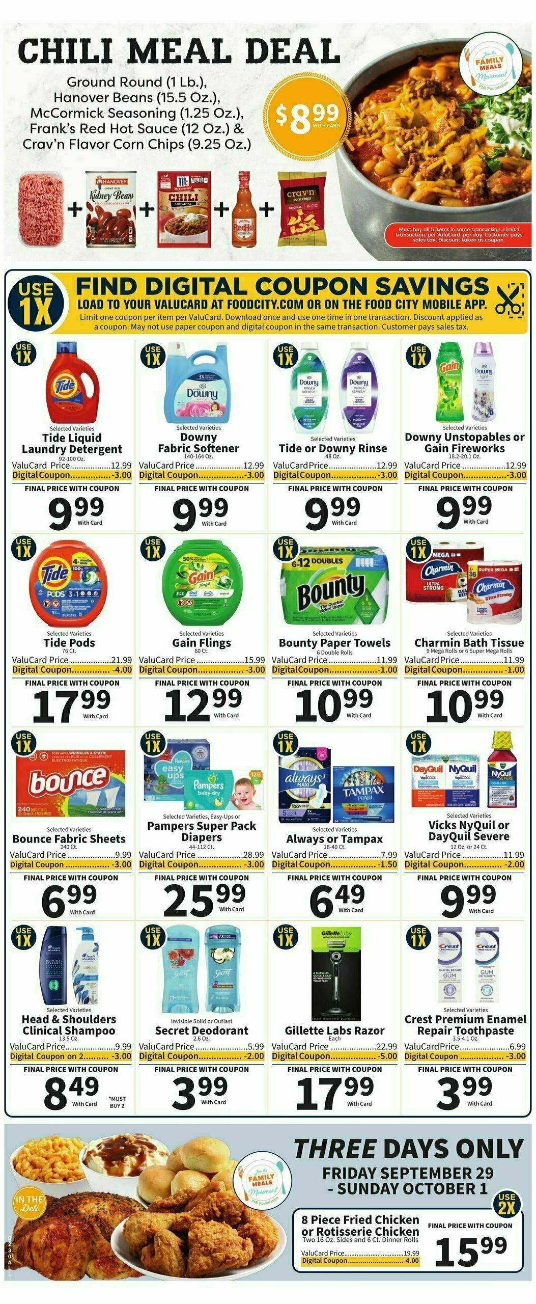 Food City Weekly Ad from September 27
