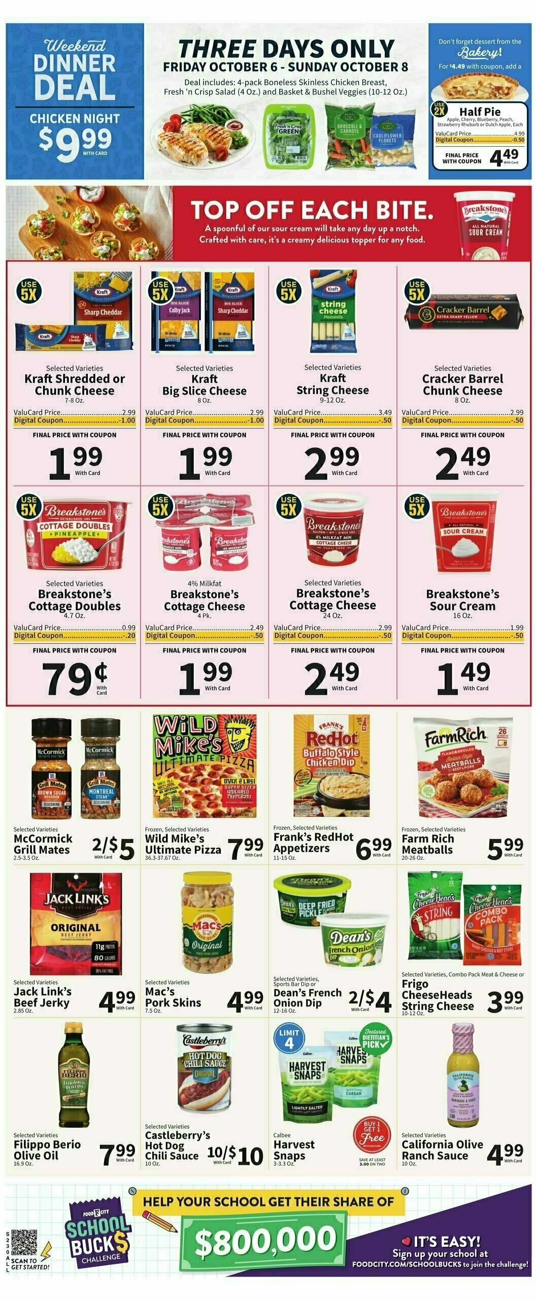 Food City Weekly Ad from October 4