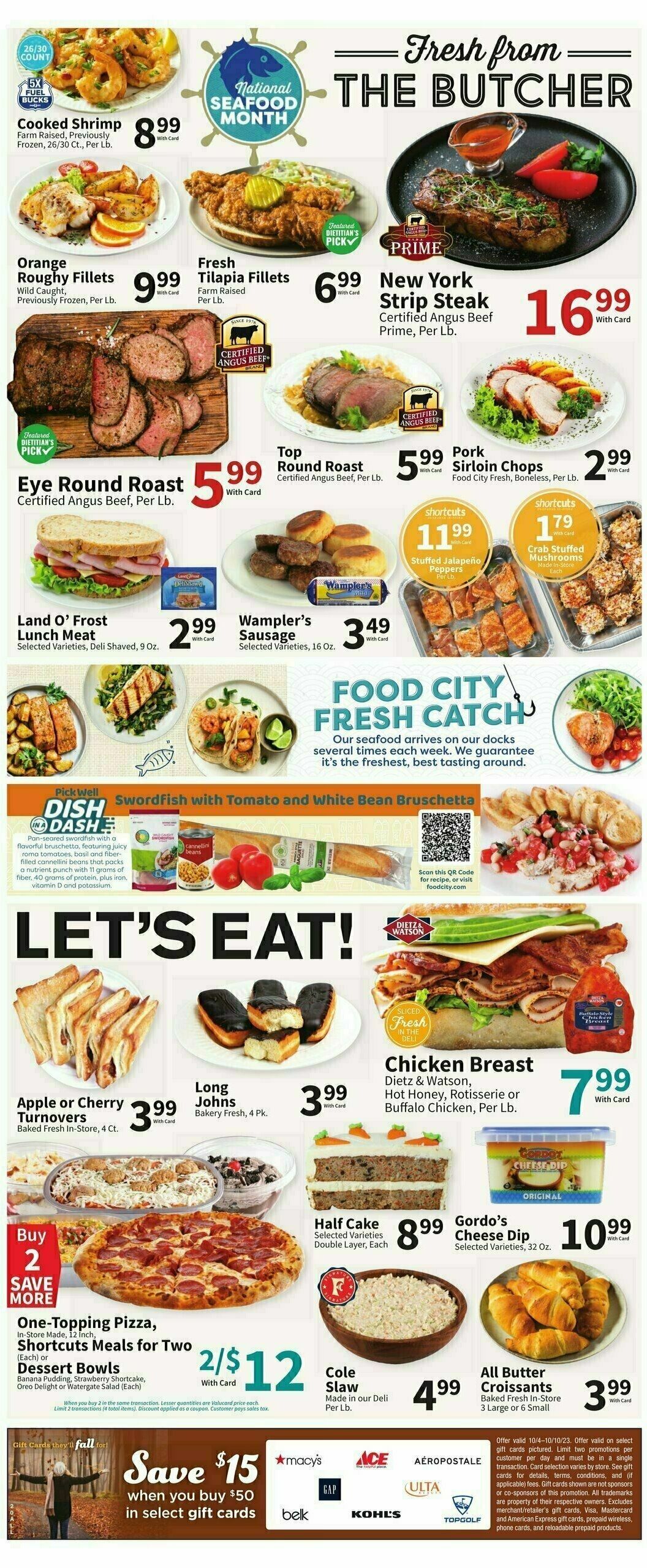 Food City Weekly Ad from October 4
