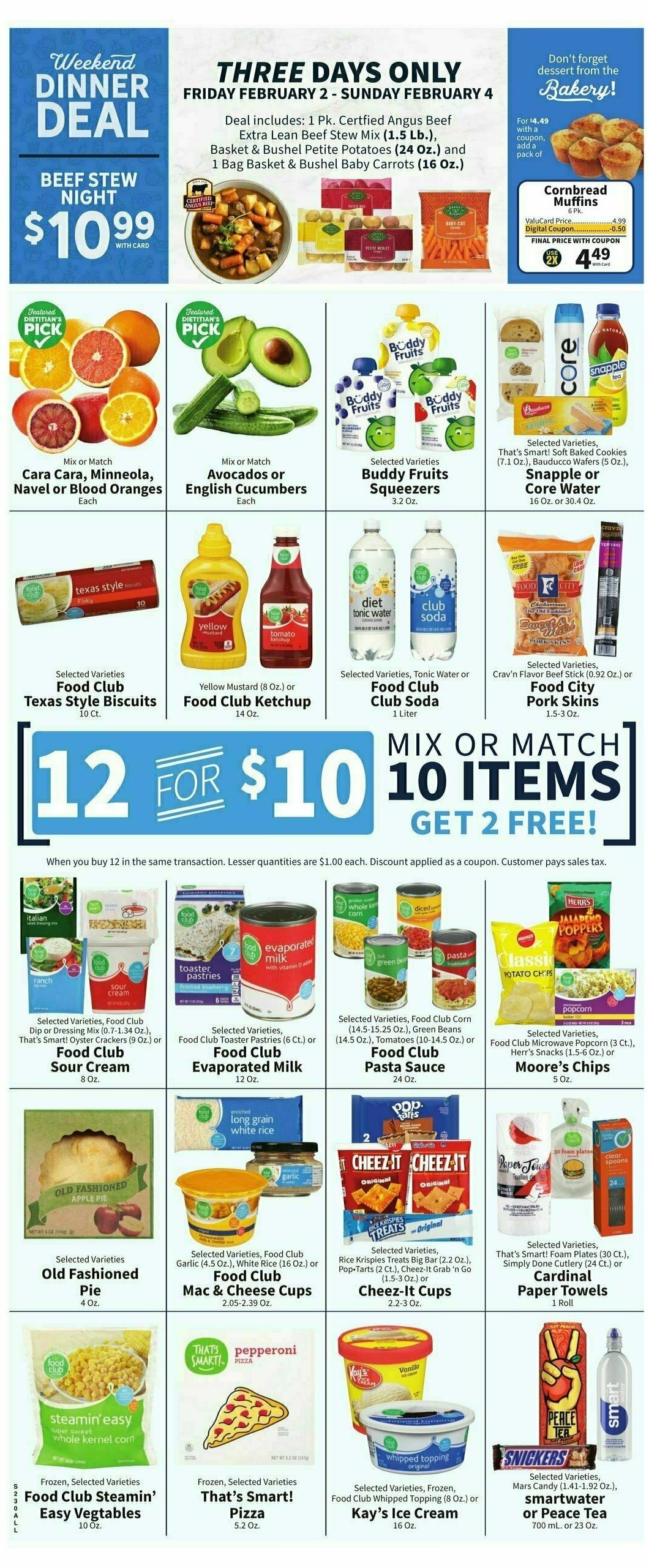 Food City Weekly Ad from January 31