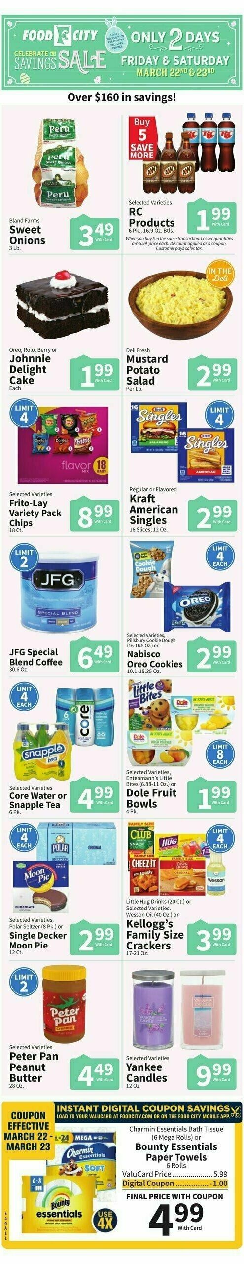 Food City Weekly Ad from March 20