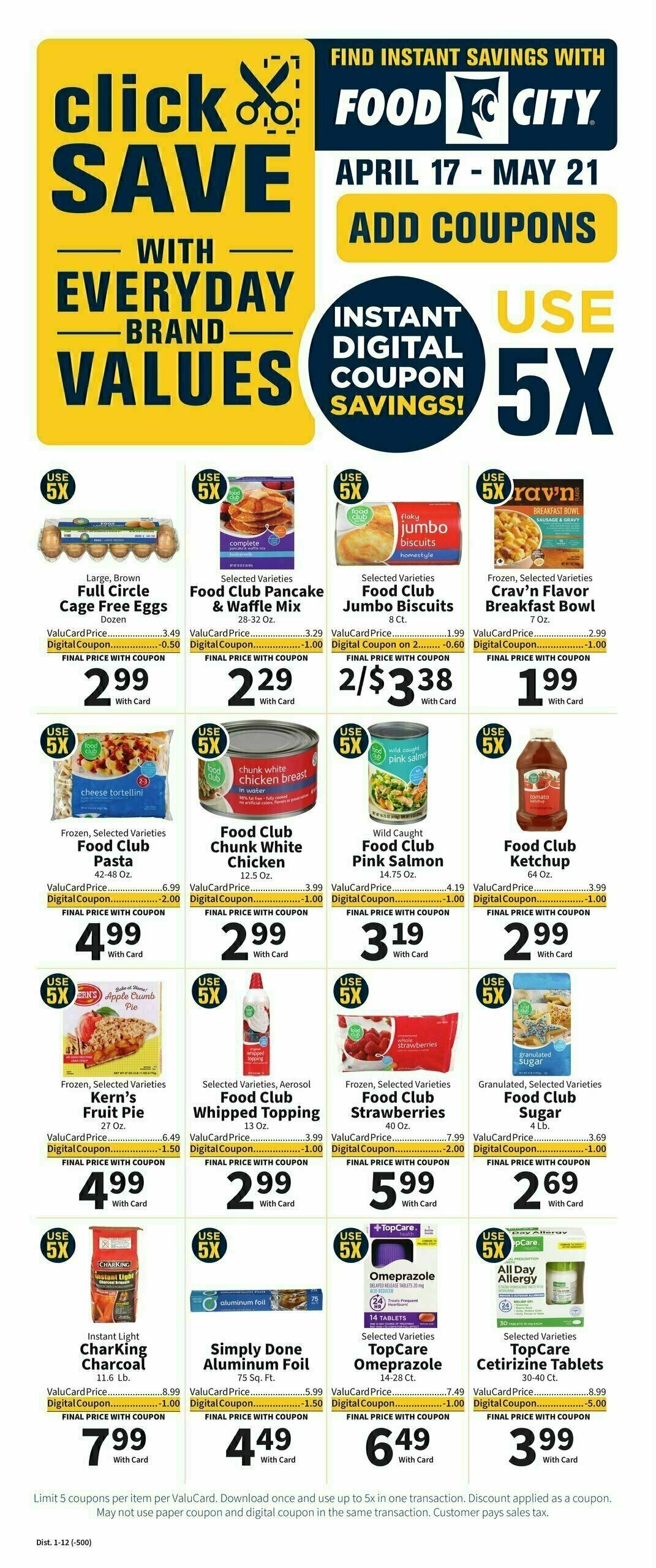 Food City Weekly Ad from April 17