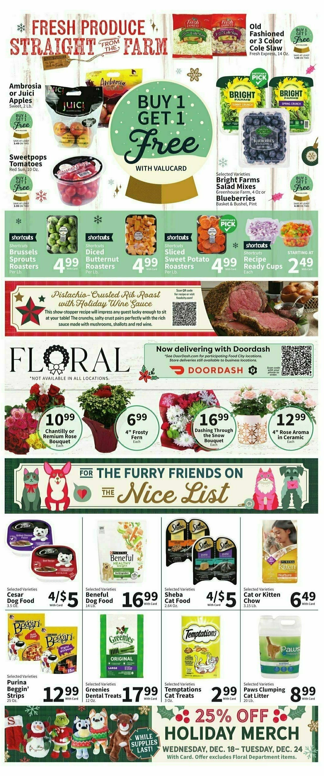 Food City Weekly Ad from December 18