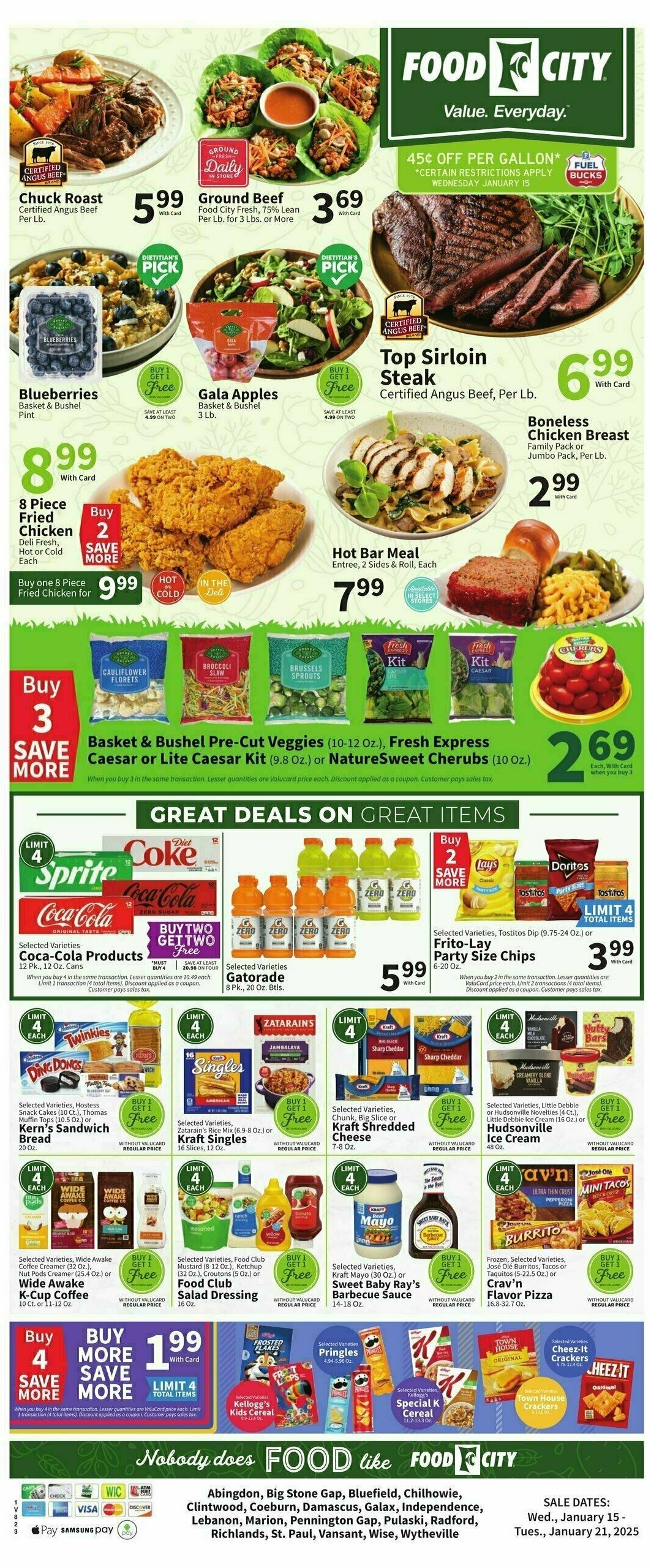 Food City Weekly Ad from January 15