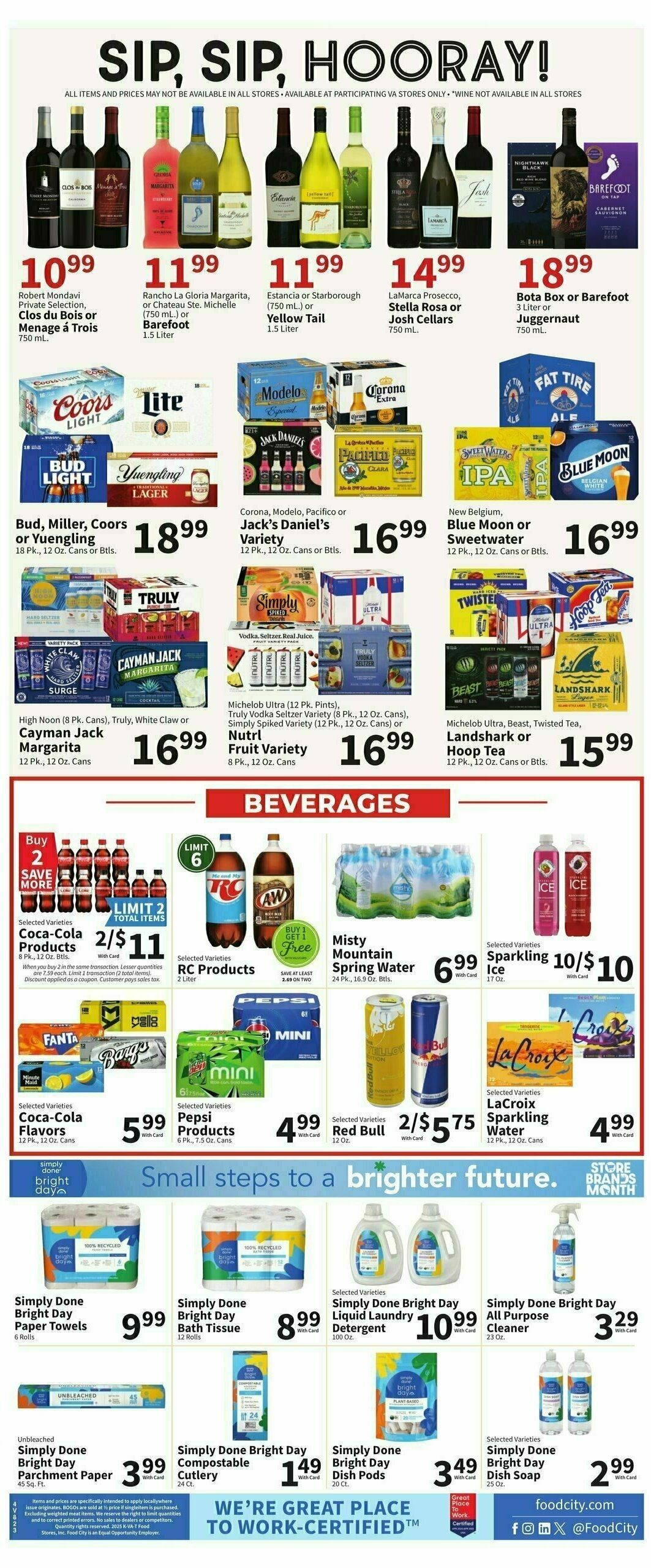 Food City Weekly Ad from January 22