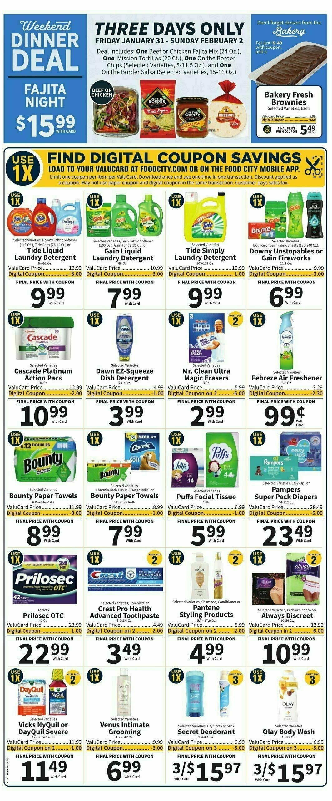 Food City Weekly Ad from January 29