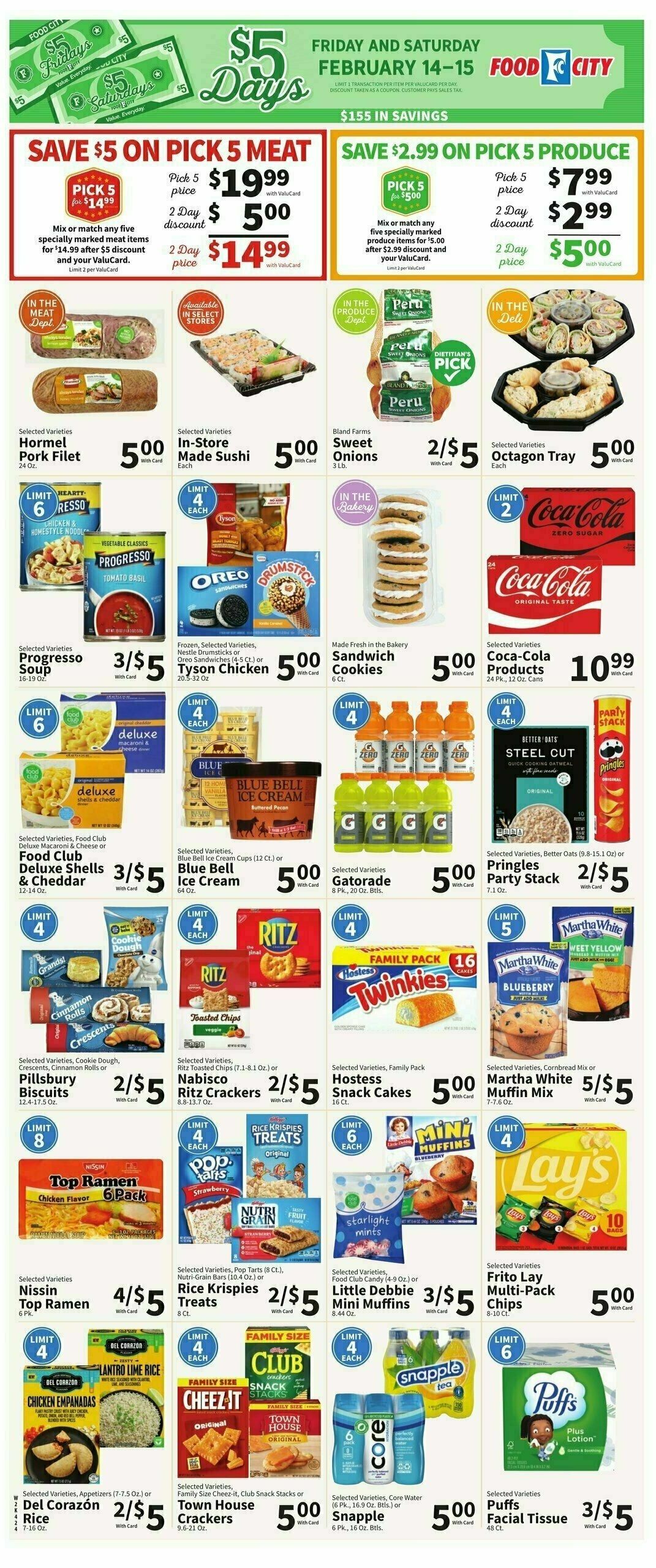 Food City Weekly Ad from February 12