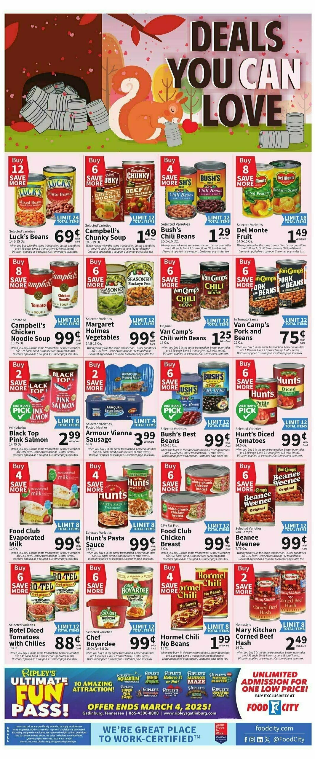 Food City Weekly Ad from February 12