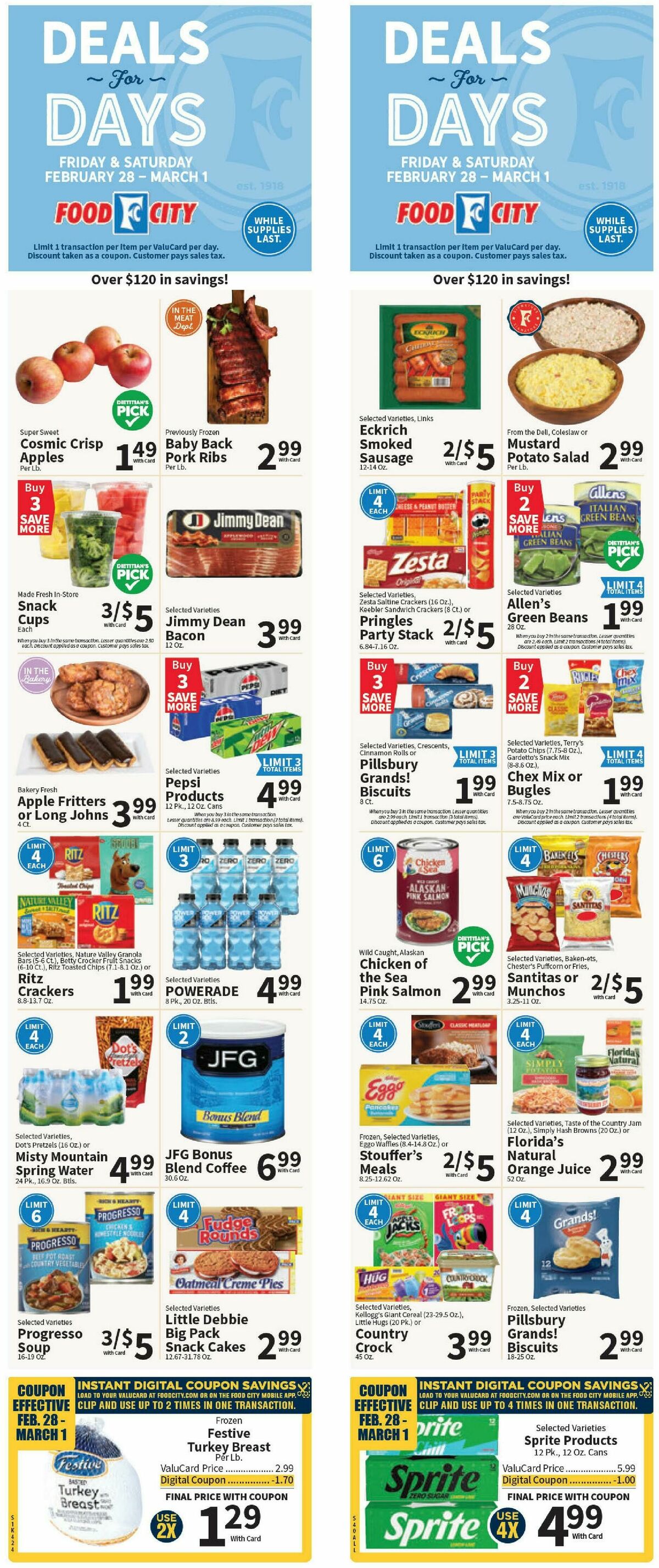 Food City Weekly Ad from February 26