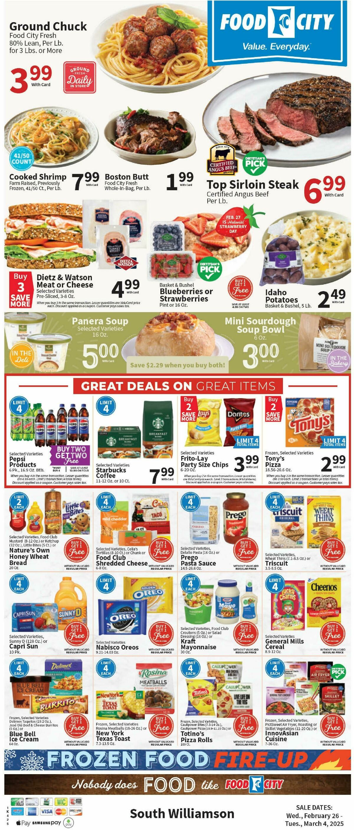 Food City Weekly Ad from February 26