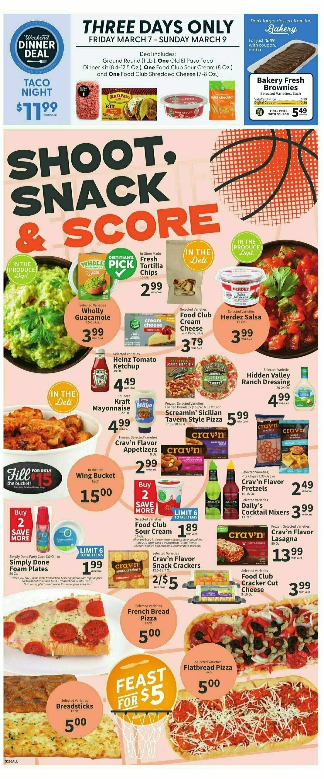 Food City Weekly Ad from March 5