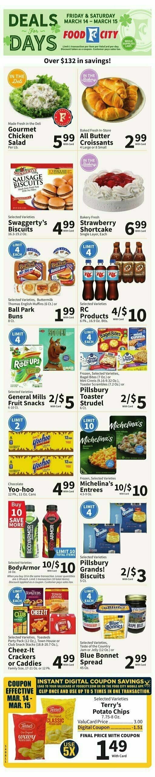 Food City Weekly Ad from March 12