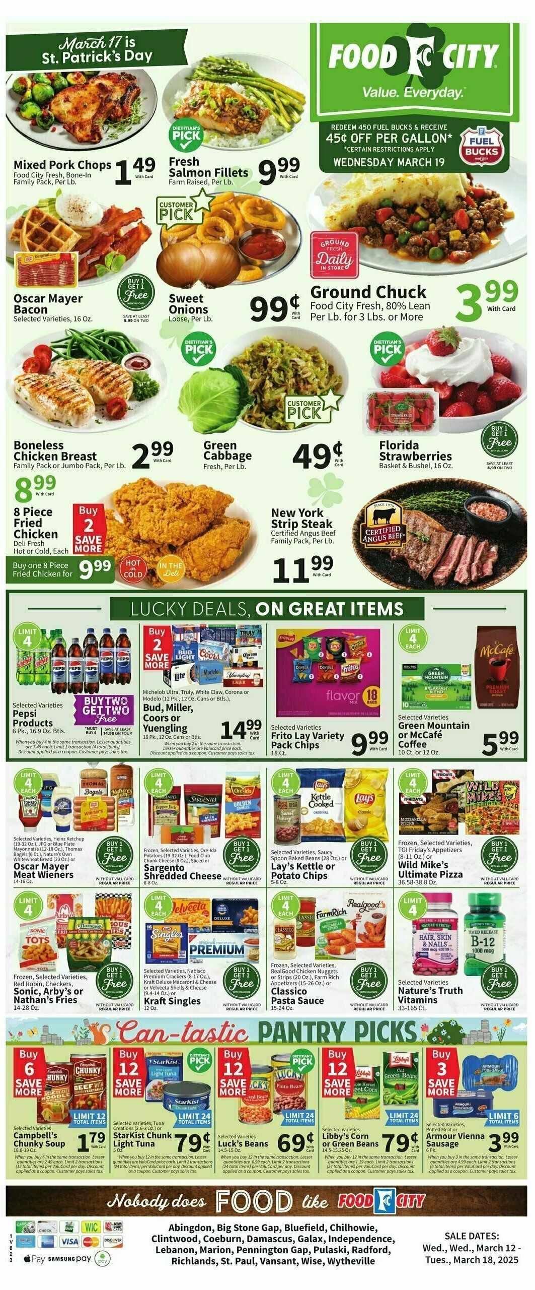 Food City Weekly Ad from March 12