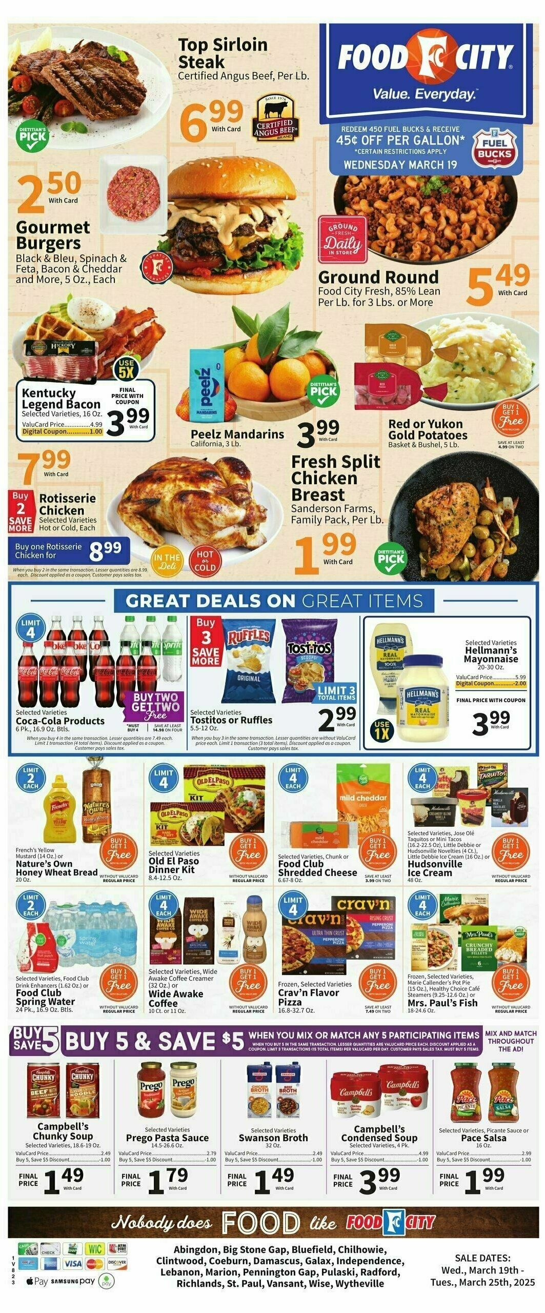 Food City Weekly Ad from March 19