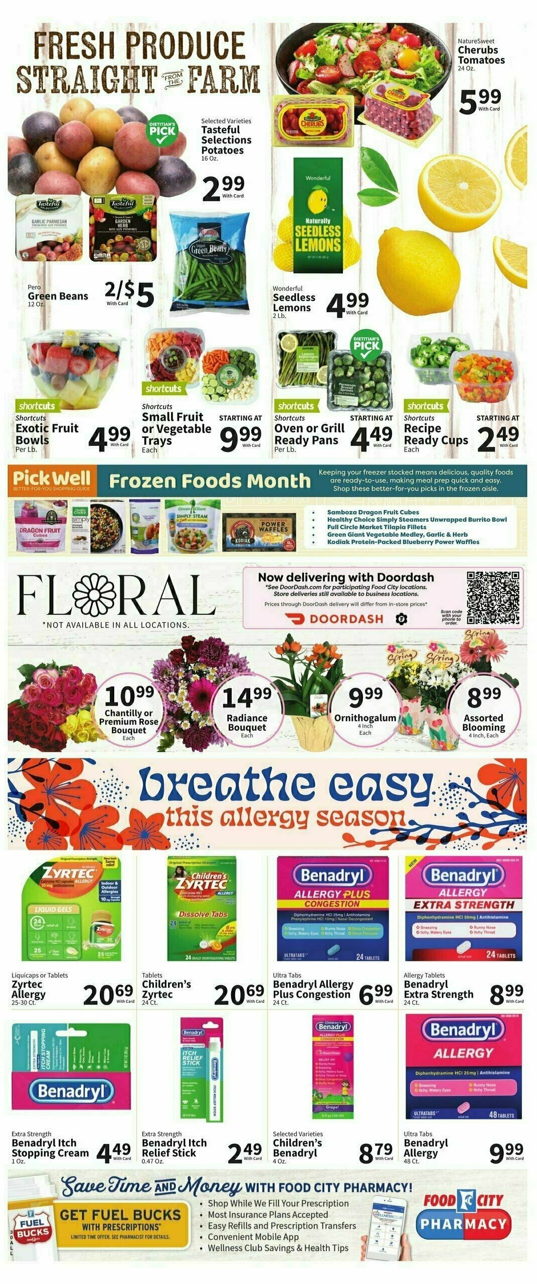 Food City Weekly Ad from March 19