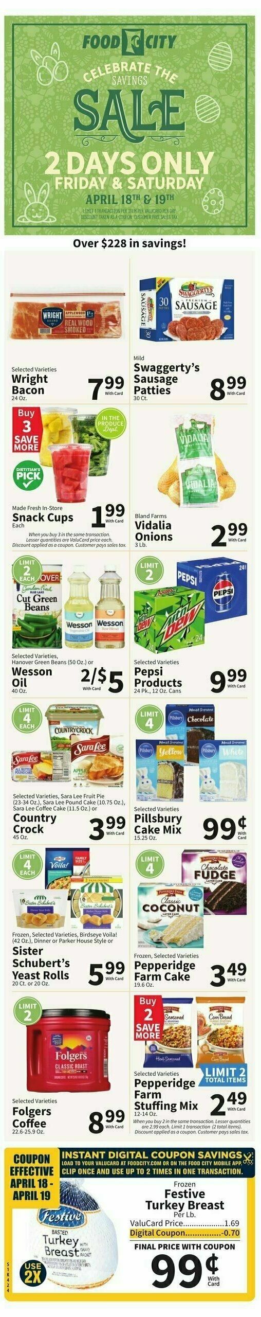 Food City Weekly Ad from April 16
