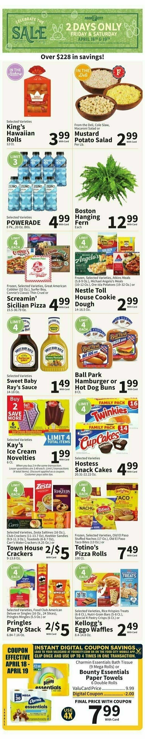 Food City Weekly Ad from April 16