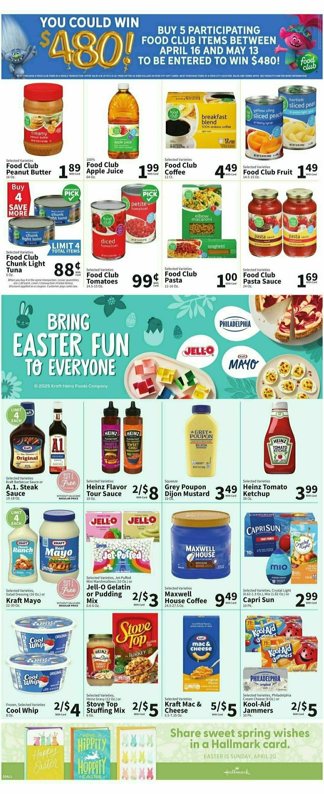 Food City Weekly Ad from April 16