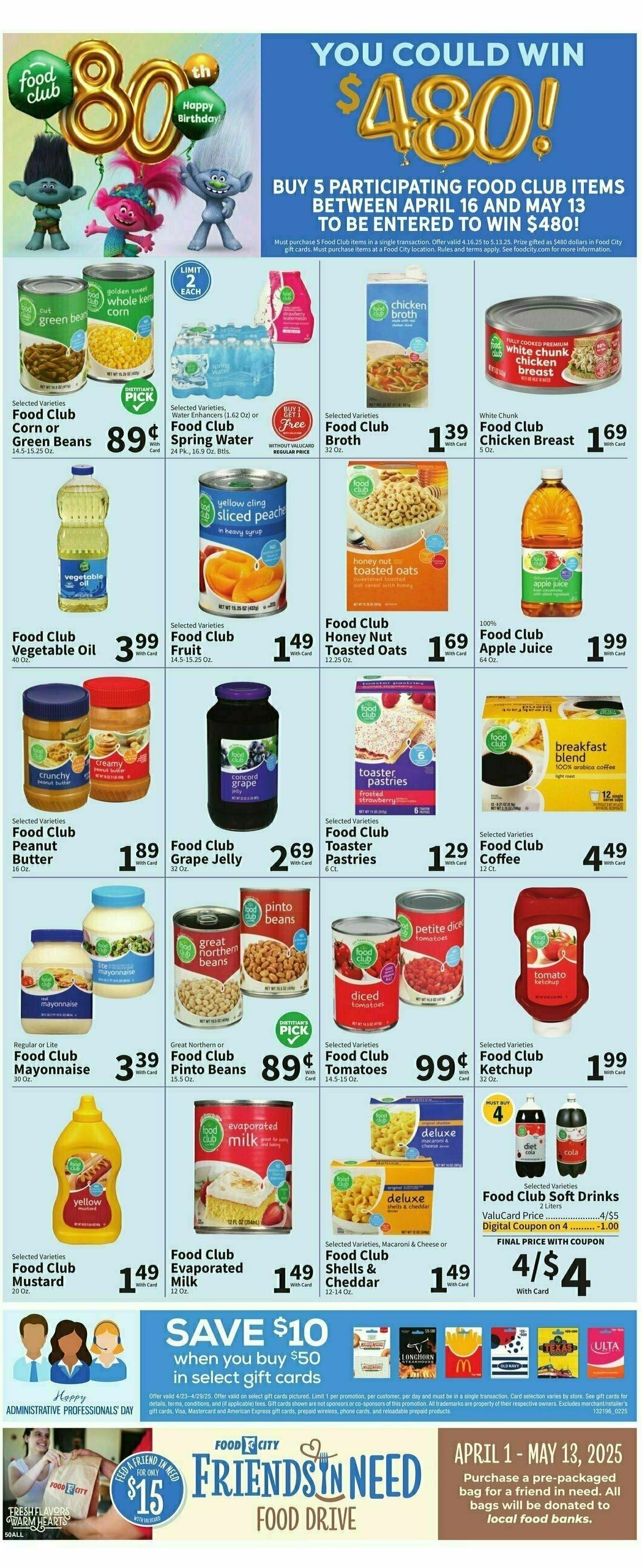 Food City Weekly Ad from April 23