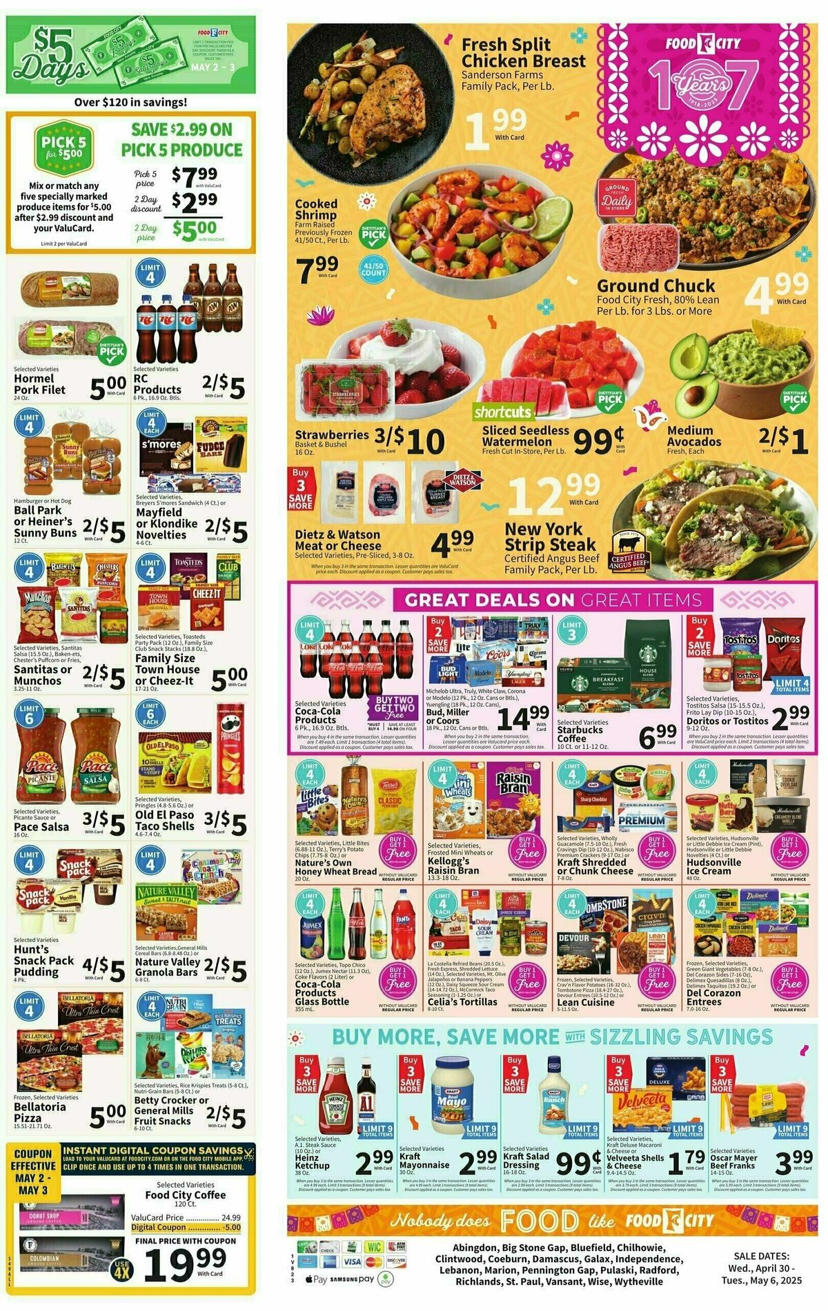 Food City Weekly Ad from April 30
