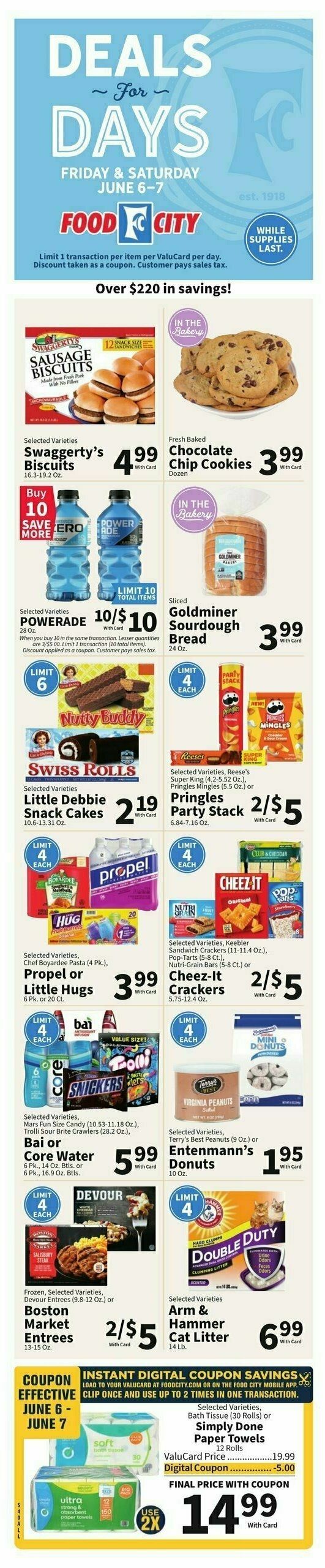 Food City Weekly Ad from June 4