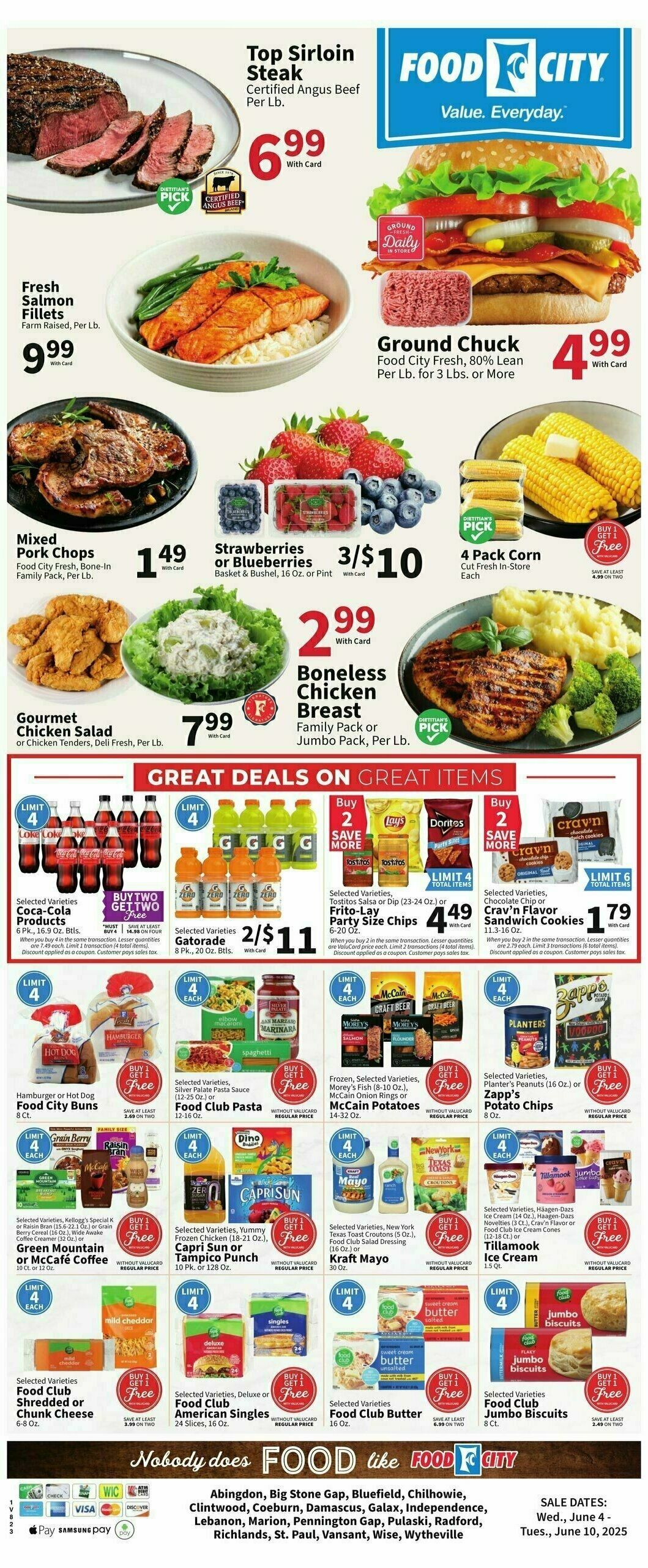 Food City Weekly Ad from June 4