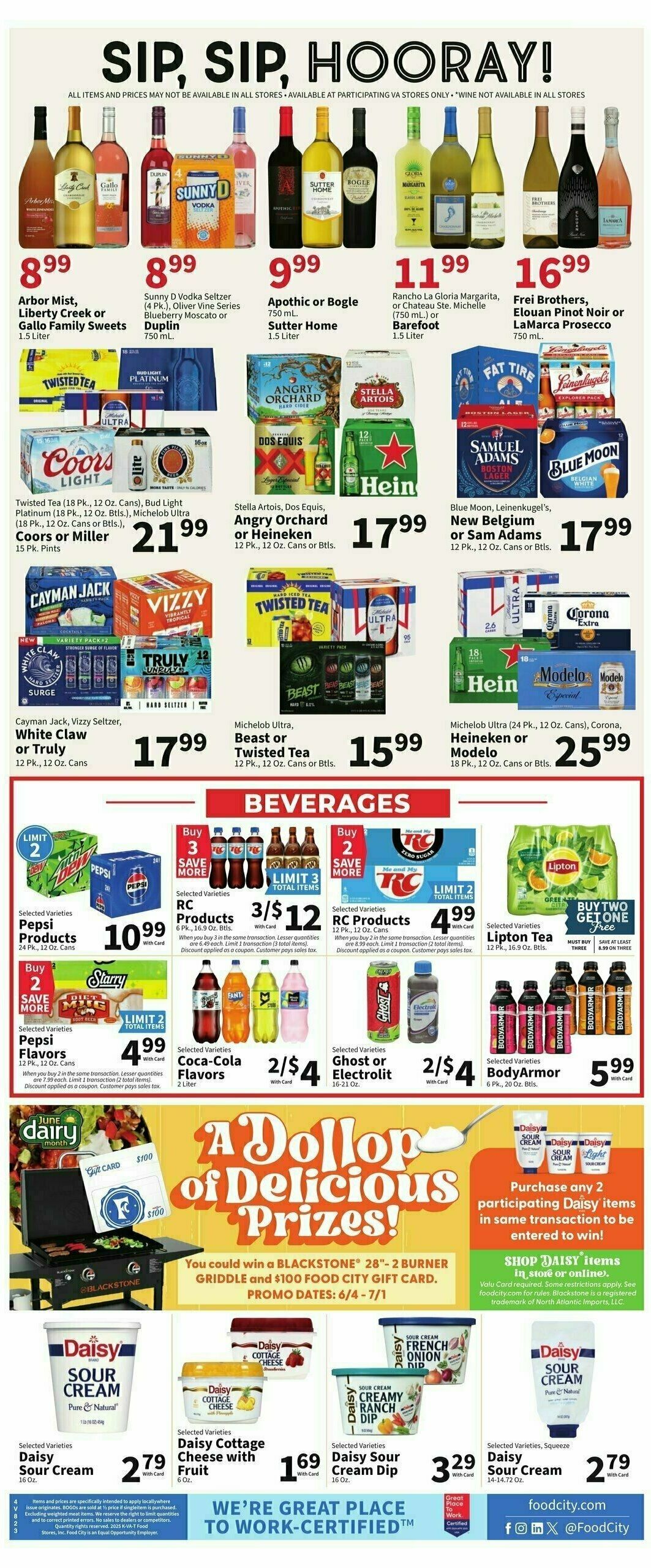 Food City Weekly Ad from June 4