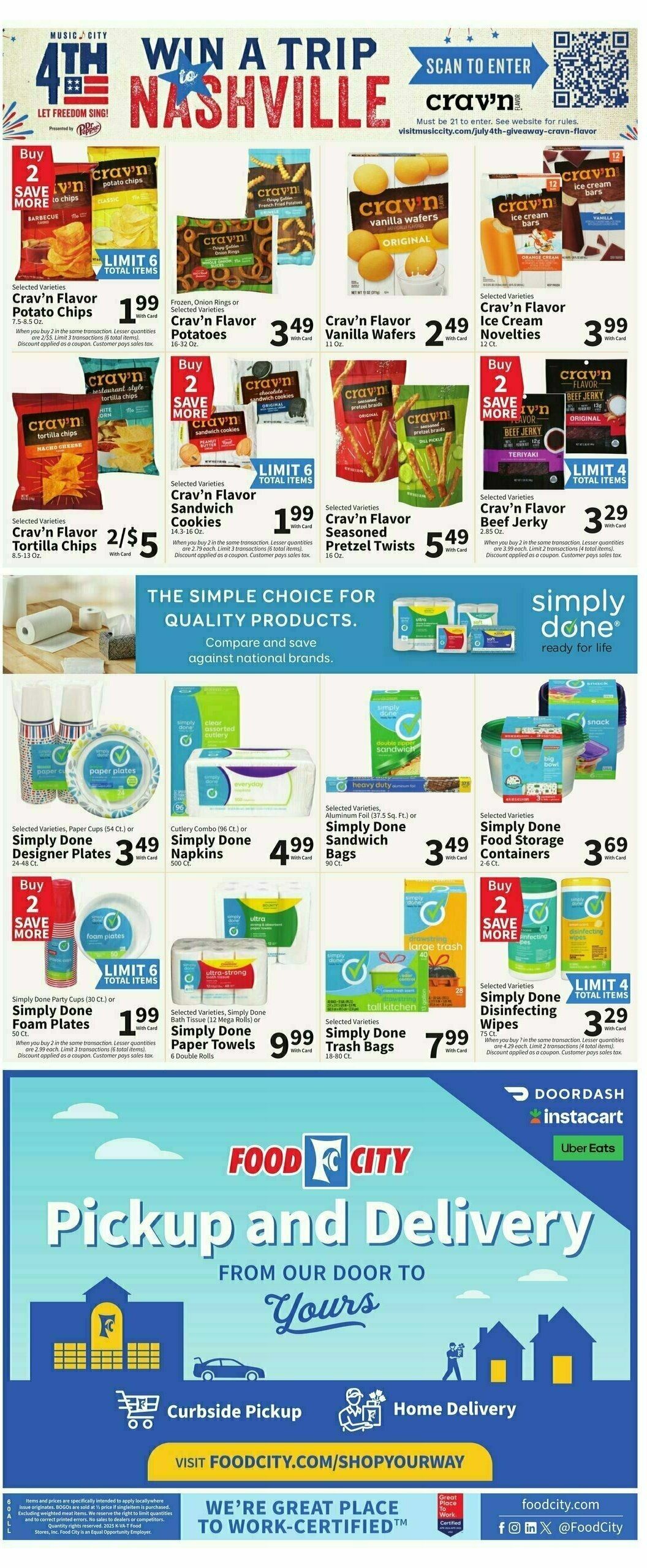 Food City Weekly Ad from June 11