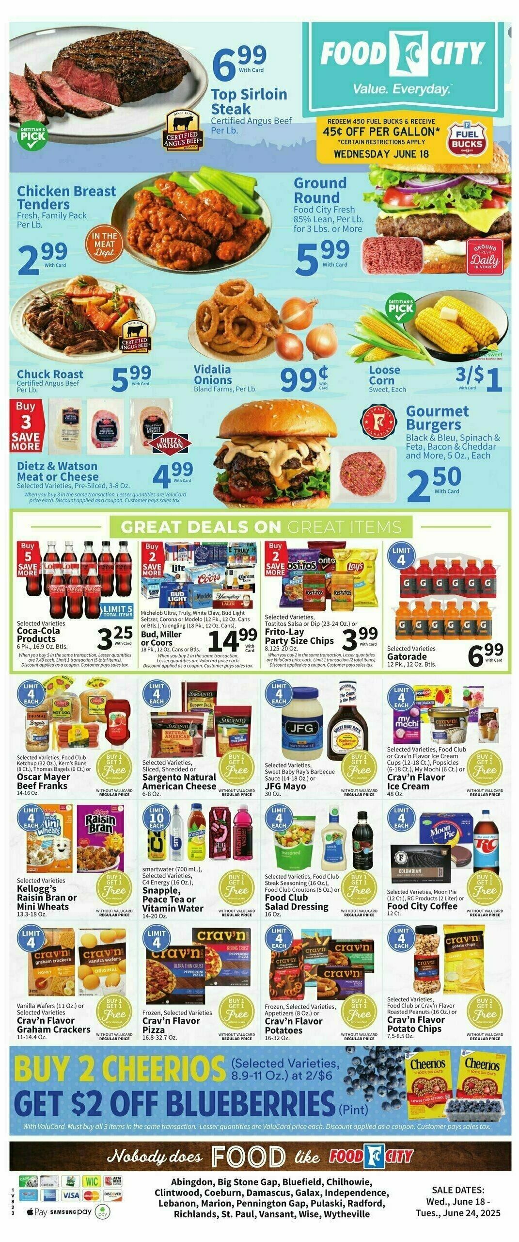 Food City Weekly Ad from June 18