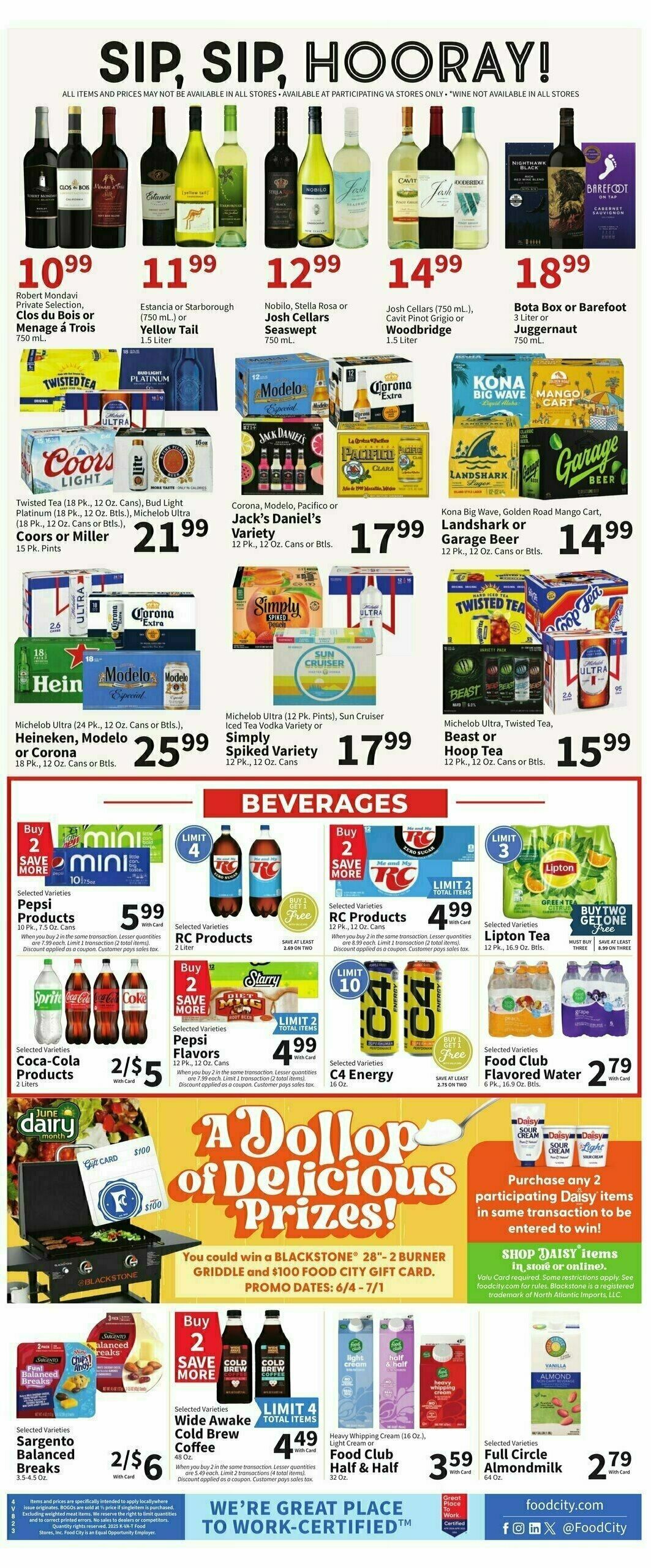 Food City Weekly Ad from June 18