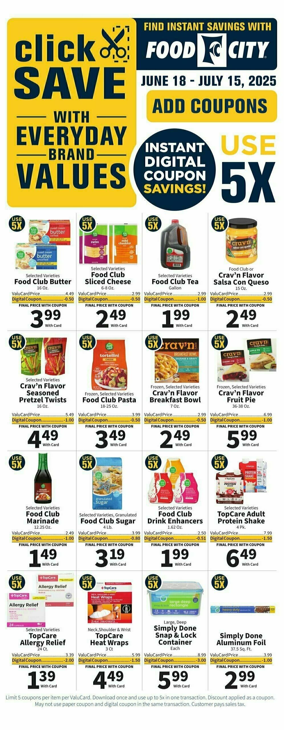 Food City Weekly Ad from June 18