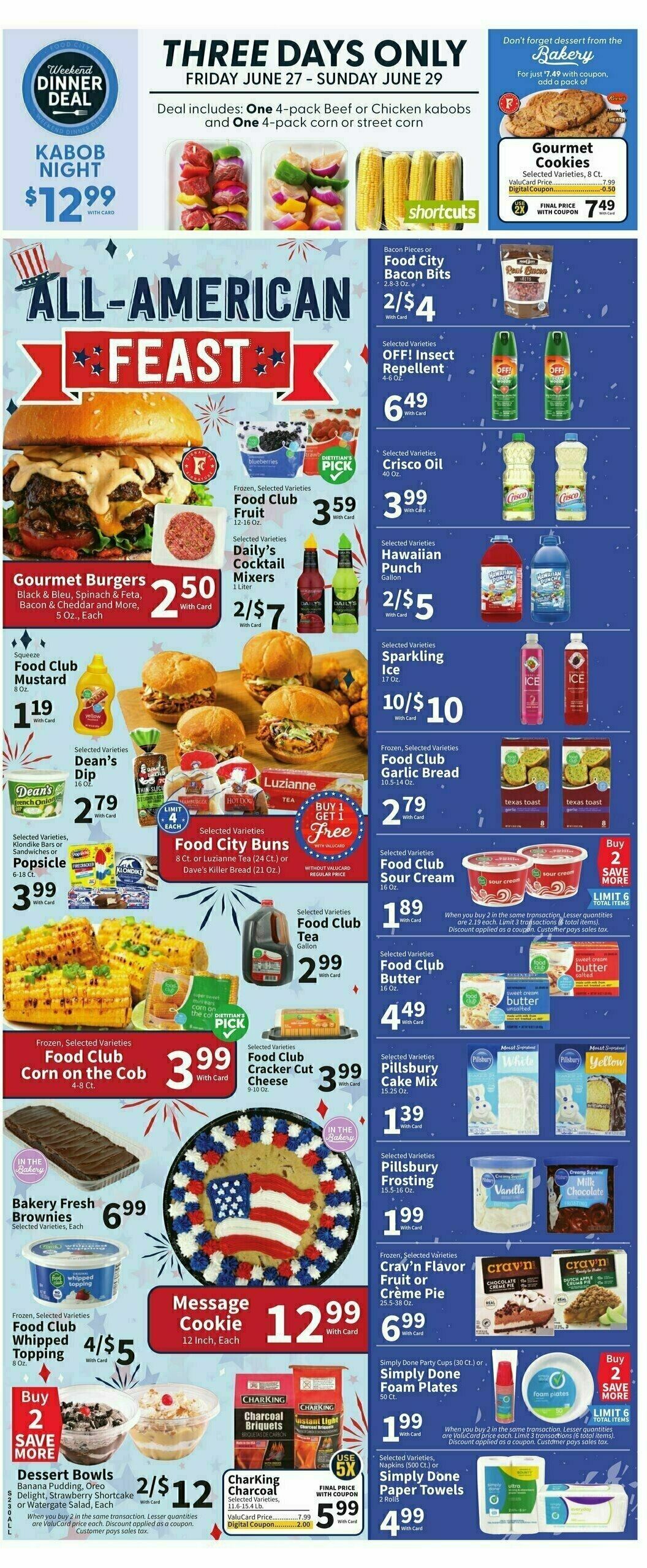 Food City Weekly Ad from June 25