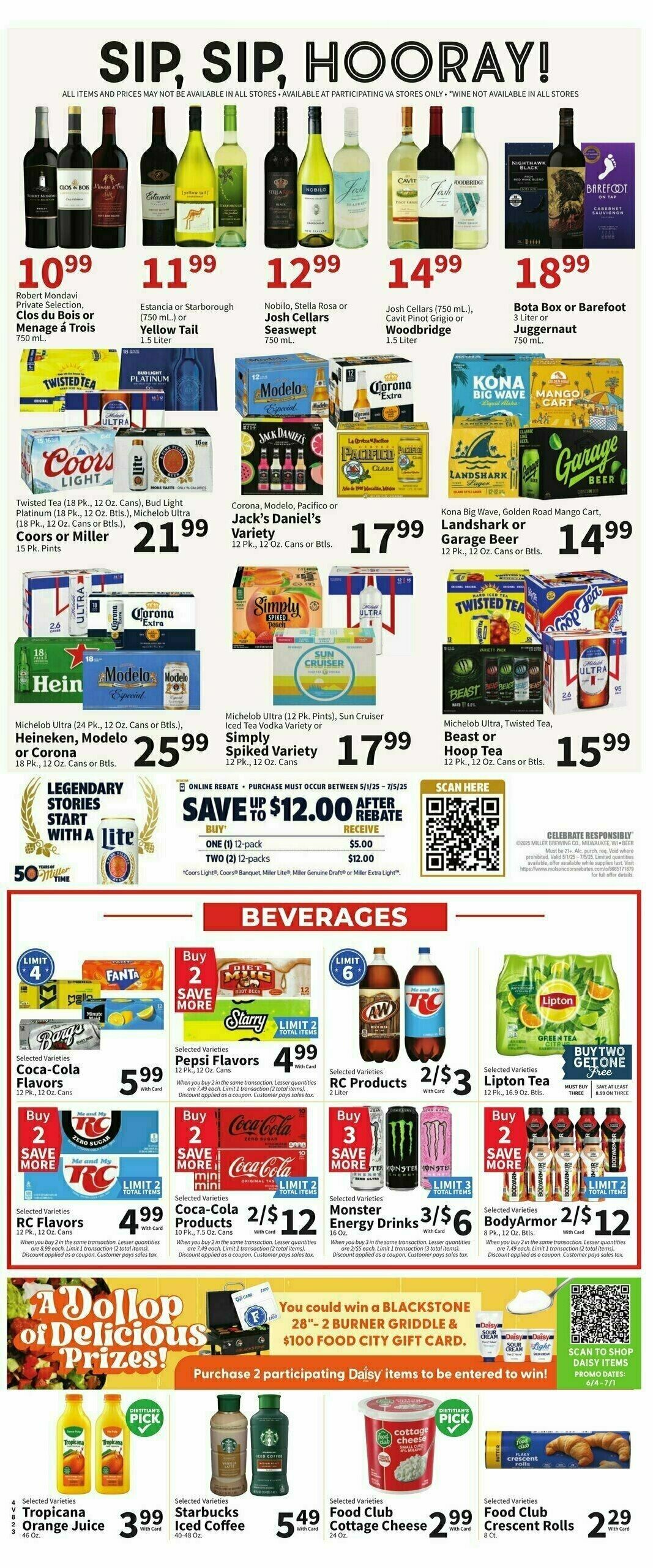 Food City Weekly Ad from June 25