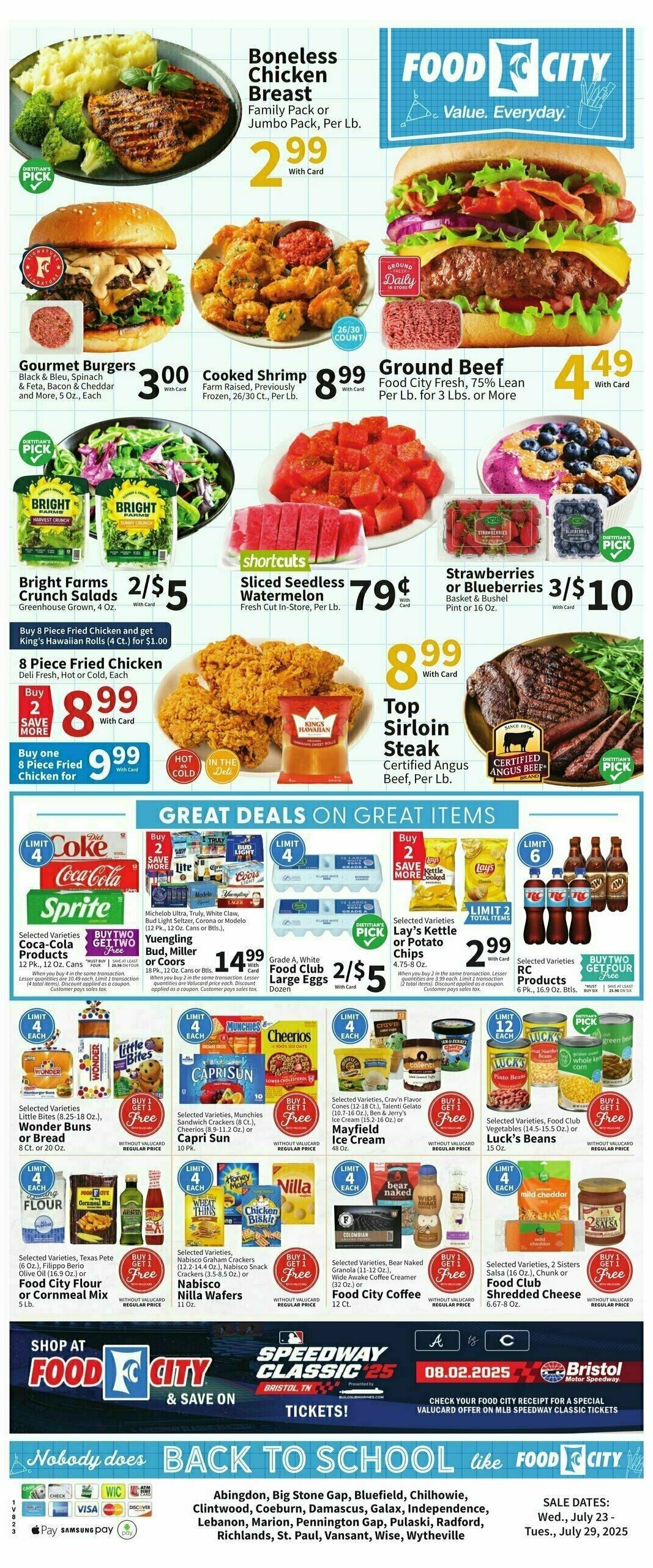 Food City Weekly Ad from July 23